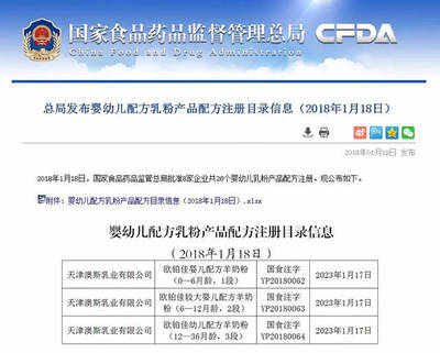 2018纯羊来袭｜欧铂佳纯羊奶通过配方注册，羊乳3.0新时代来临！